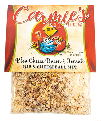 Bleu Cheese Bacon & Tomato Dip Mix-Carmie's Kitchen-Market Street Nest, Fashionable Clothing, Shoes and Home Décor Located in Mabank, TX