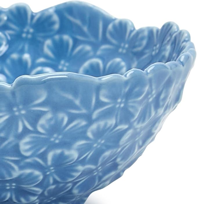 Blue Hydrangea Set of 3 Tidbit Bowls-Home & Gifts-Two's Company-Market Street Nest, Fashionable Clothing, Shoes and Home Décor Located in Mabank, TX