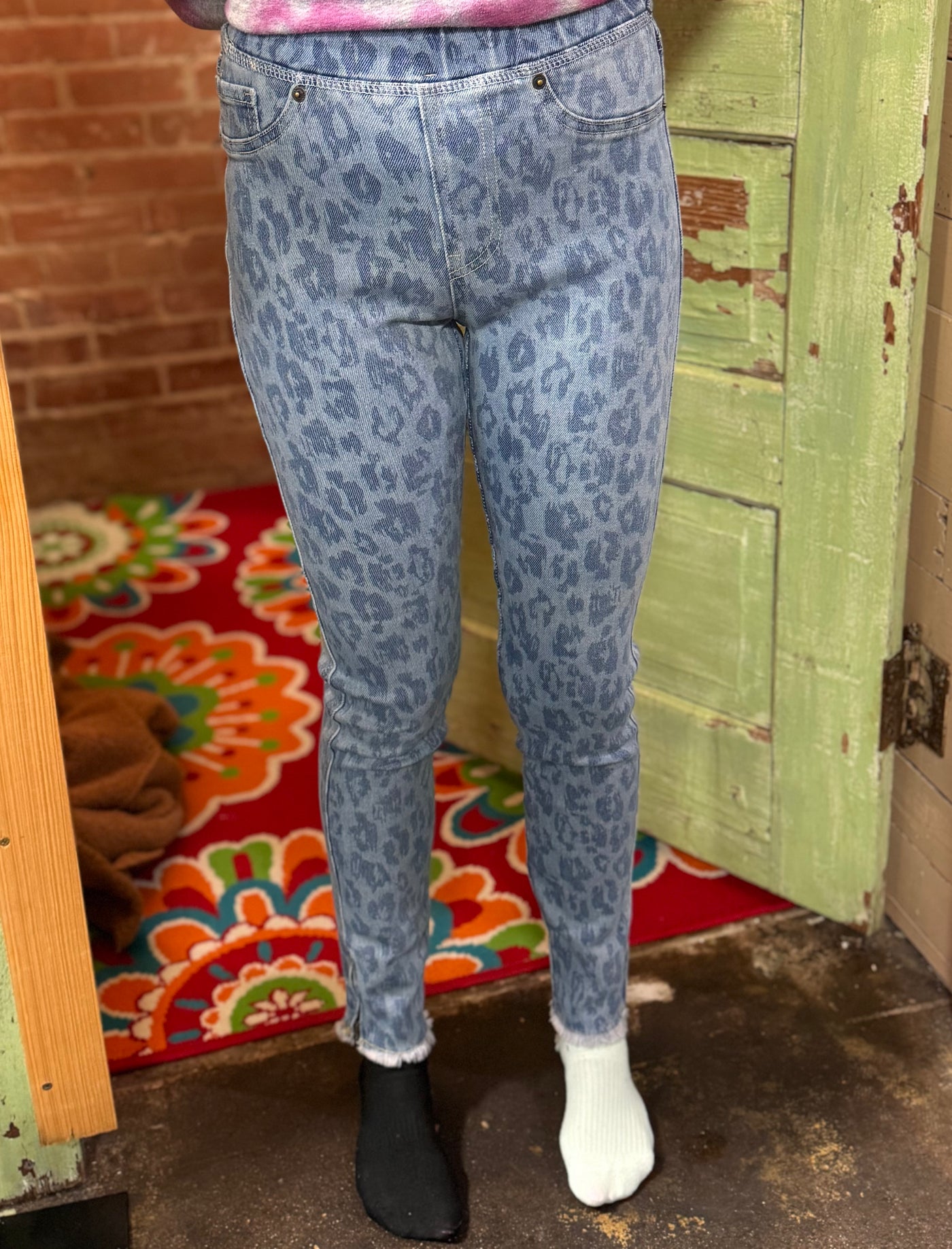 Blue Jetta Zipper Jeans-Bottoms-Mud Pie-Market Street Nest, Fashionable Clothing, Shoes and Home Décor Located in Mabank, TX