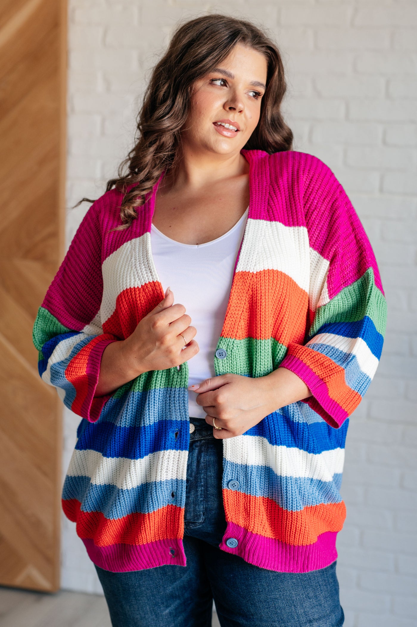 Bold Flirt Button Down Cardigan-Layers-Ave Shops-Market Street Nest, Fashionable Clothing, Shoes and Home Décor Located in Mabank, TX