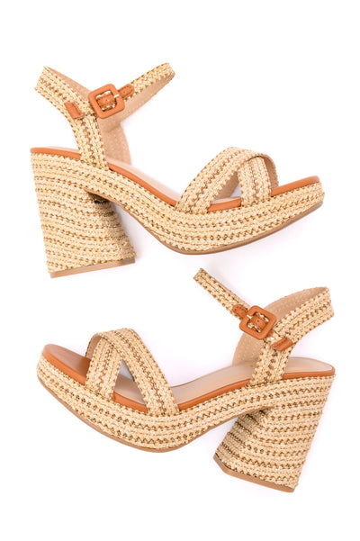 Bon Voyage Rope Woven Heel Shoes- 6/6/2024-Shoes-Ave Shops-Market Street Nest, Fashionable Clothing, Shoes and Home Décor Located in Mabank, TX