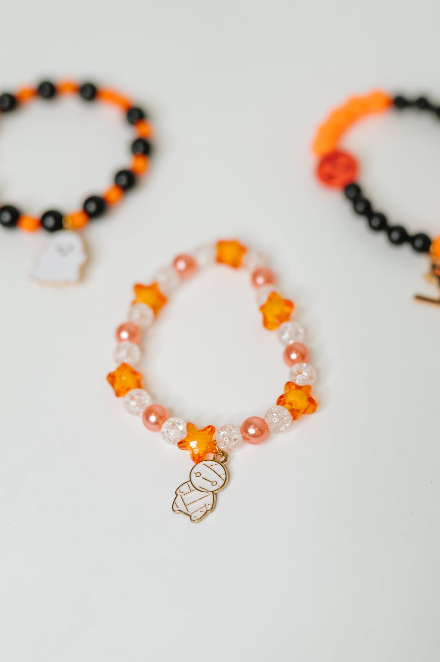 Boo Crew Elastic Beaded Bracelet Stack-Womens-Ave Shops-Market Street Nest, Fashionable Clothing, Shoes and Home Décor Located in Mabank, TX