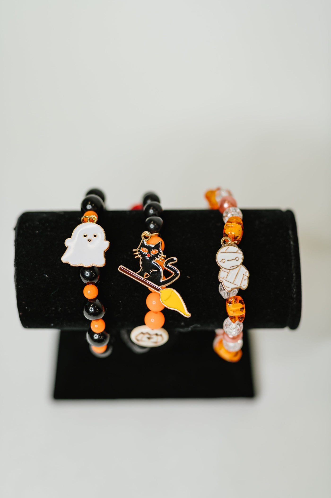 Boo Crew Elastic Beaded Bracelet Stack-Womens-Ave Shops-Market Street Nest, Fashionable Clothing, Shoes and Home Décor Located in Mabank, TX