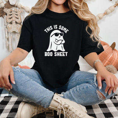 Boo Sheet Graphic Tee-Womens-Ave Shops-Market Street Nest, Fashionable Clothing, Shoes and Home Décor Located in Mabank, TX