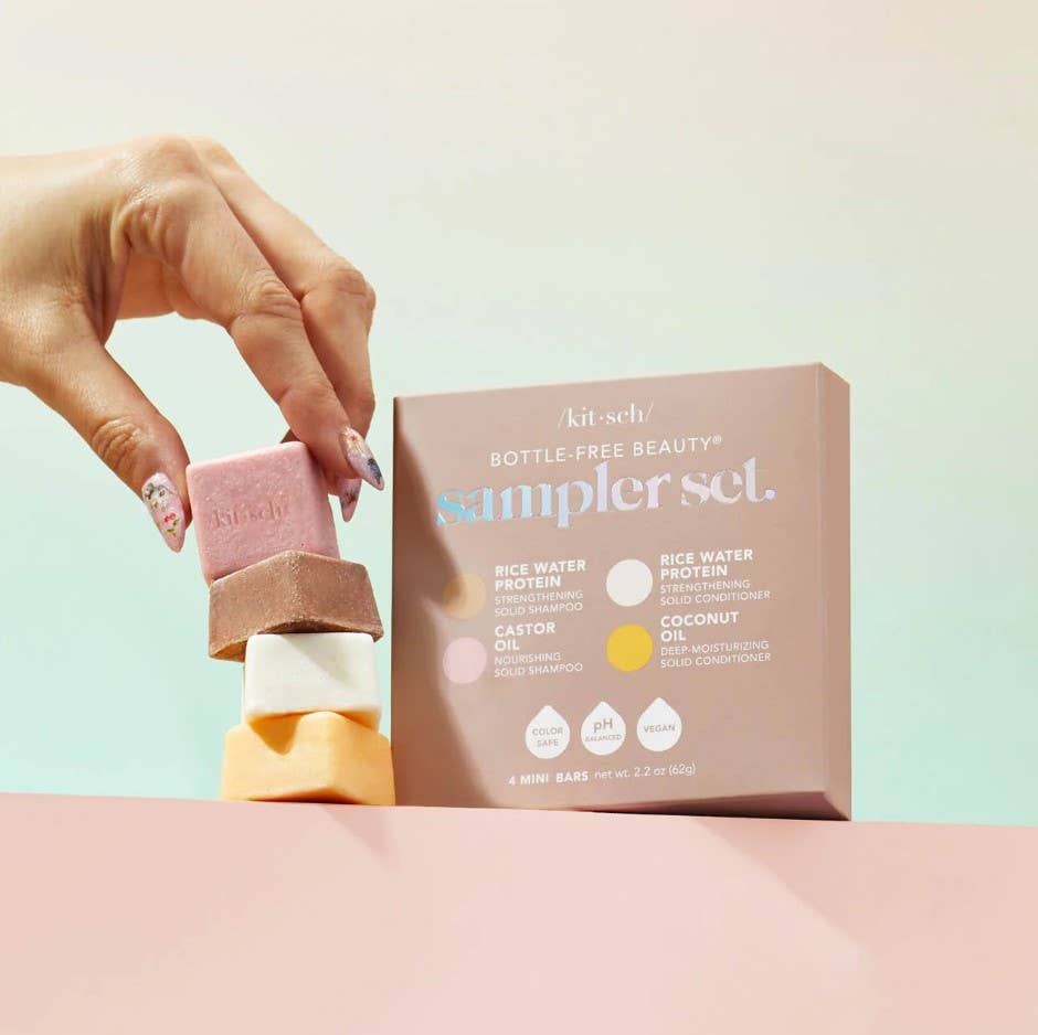 Bottle-Free Beauty 4pc Sampler Set-KITSCH-Market Street Nest, Fashionable Clothing, Shoes and Home Décor Located in Mabank, TX