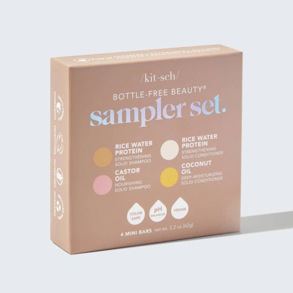 Bottle-Free Beauty 4pc Sampler Set-KITSCH-Market Street Nest, Fashionable Clothing, Shoes and Home Décor Located in Mabank, TX