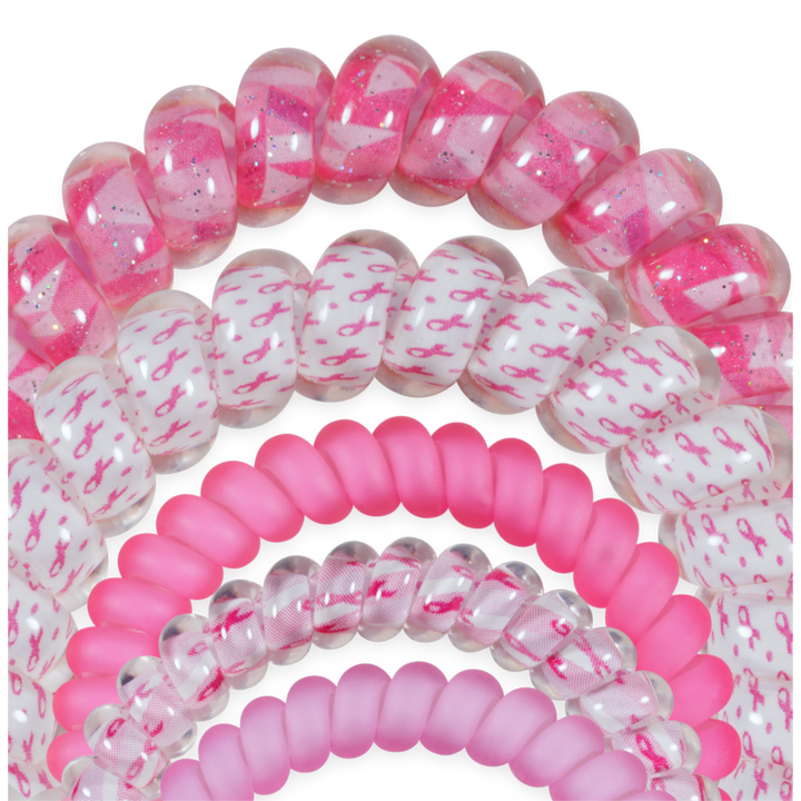 Breast Cancer Awareness | Mix Pack | Hair Ties-TELETIES-Market Street Nest, Fashionable Clothing, Shoes and Home Décor Located in Mabank, TX