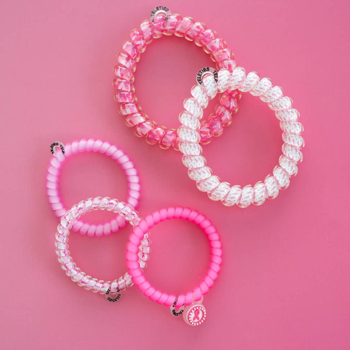 Breast Cancer Awareness | Mix Pack | Hair Ties-TELETIES-Market Street Nest, Fashionable Clothing, Shoes and Home Décor Located in Mabank, TX