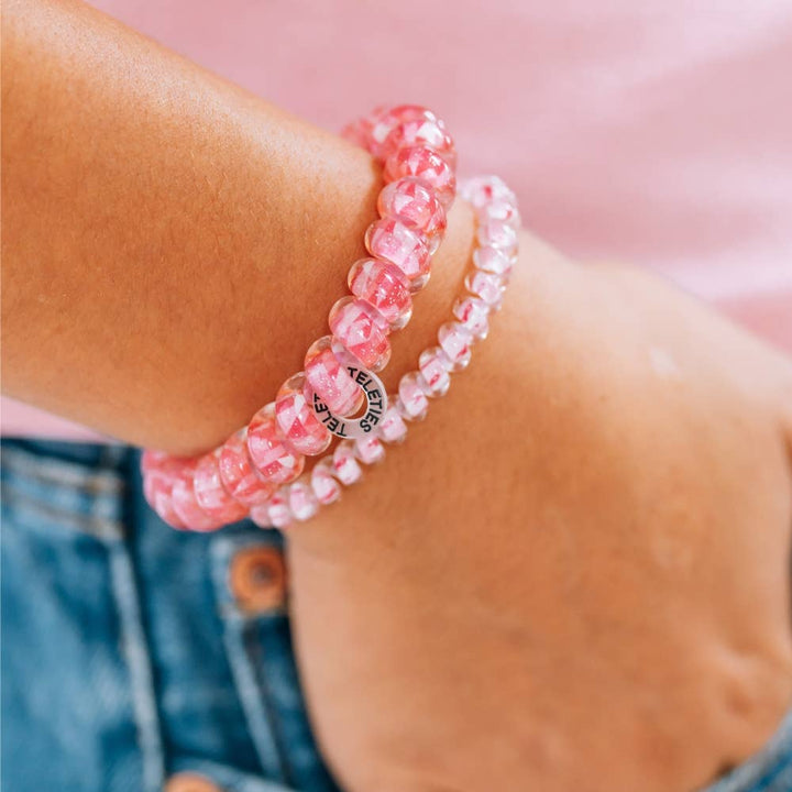 Breast Cancer Awareness | Mix Pack | Hair Ties-TELETIES-Market Street Nest, Fashionable Clothing, Shoes and Home Décor Located in Mabank, TX