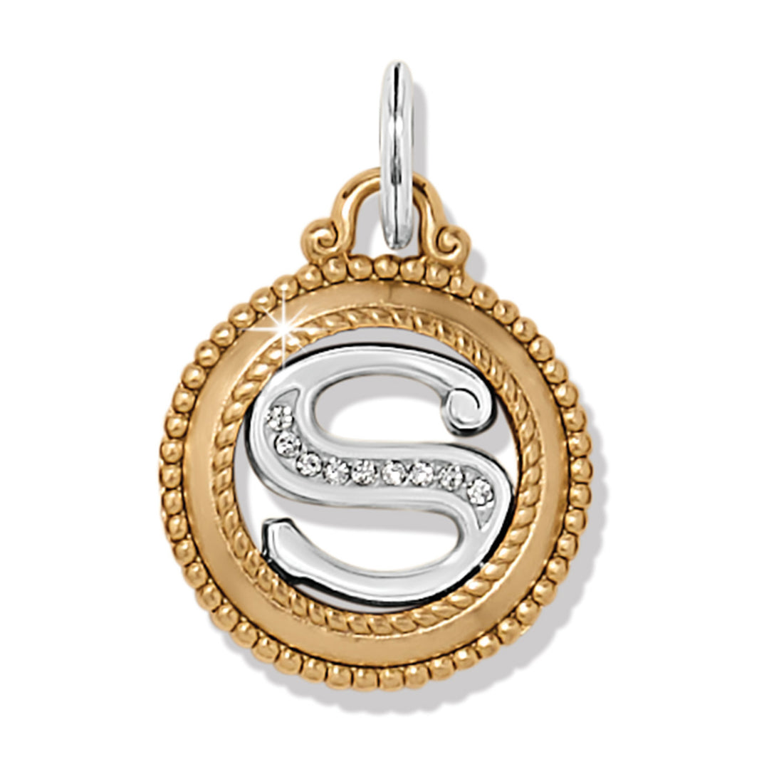 Brighton ABC Monogram Charms-01-Jewelry-Brighton-Market Street Nest, Fashionable Clothing, Shoes and Home Décor Located in Mabank, TX