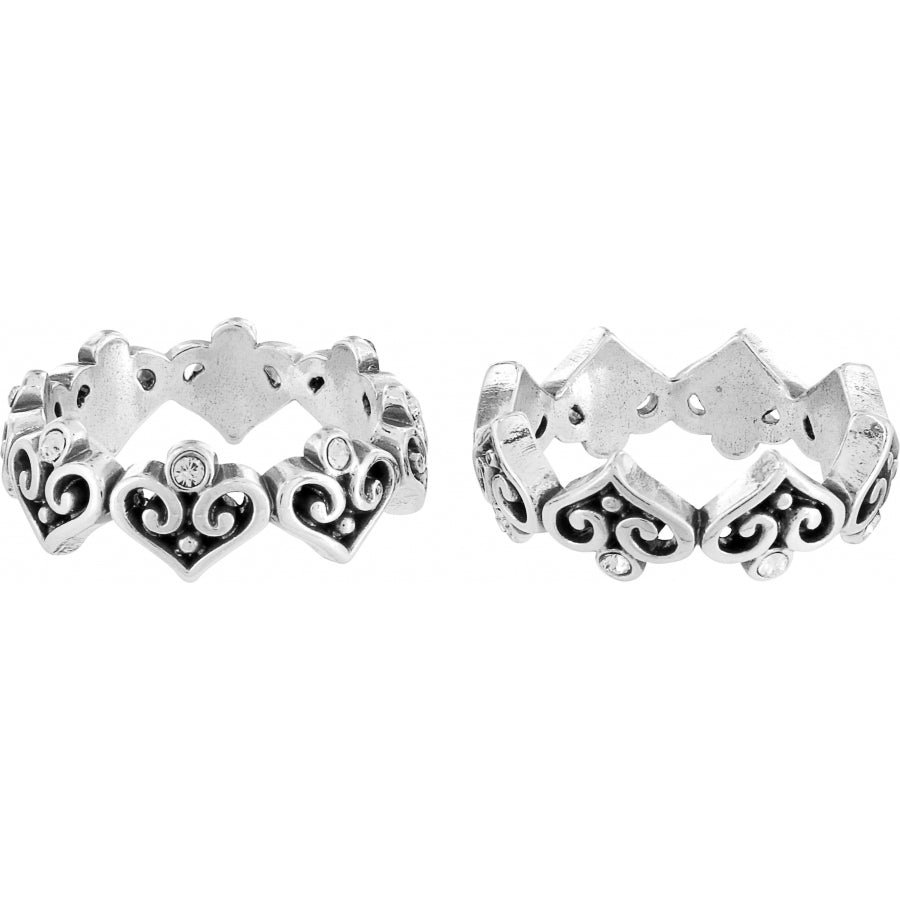 Brighton Alcazar Heart Ring-Rings-Brighton-Market Street Nest, Fashionable Clothing, Shoes and Home Décor Located in Mabank, TX