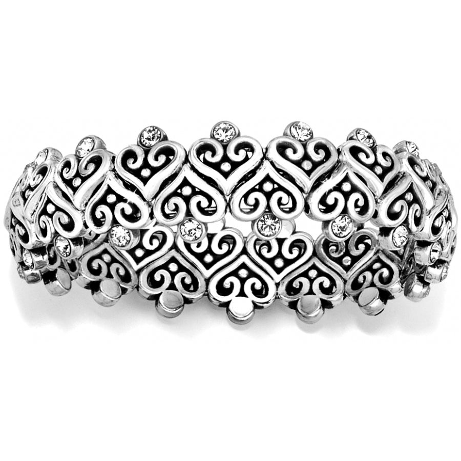 Brighton Alcazar Heart Stretch Bracelet-Bracelets-Brighton-Market Street Nest, Fashionable Clothing, Shoes and Home Décor Located in Mabank, TX