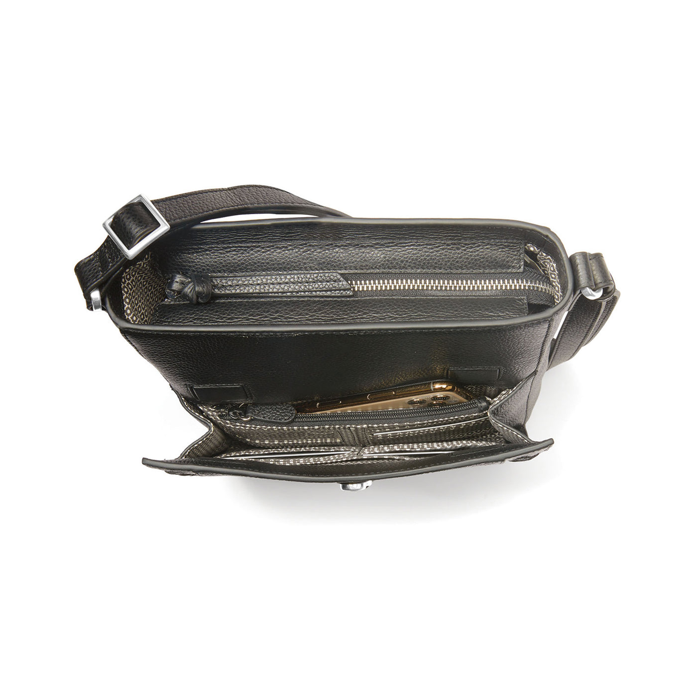 Brighton Astrid Organizer Bag in Black-Handbags-Brighton-Market Street Nest, Fashionable Clothing, Shoes and Home Décor Located in Mabank, TX