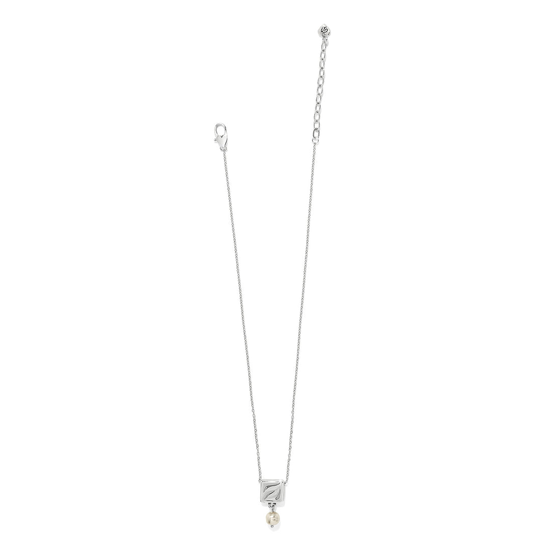 Brighton Cascade Cuadra Pearl Drop Necklace-01-Jewelry-Brighton-Market Street Nest, Fashionable Clothing, Shoes and Home Décor Located in Mabank, TX