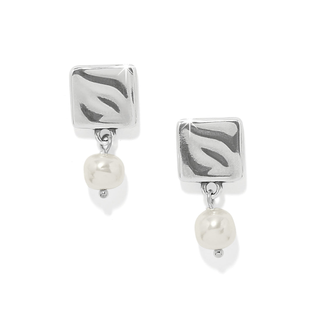 Brighton Cascade Cuadra Pearl Post Drop Earrings-Earrings-Brighton-Market Street Nest, Fashionable Clothing, Shoes and Home Décor Located in Mabank, TX