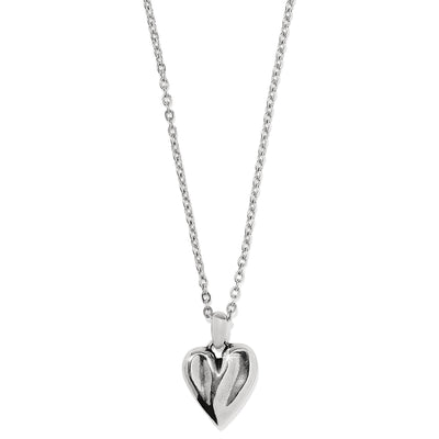 Cascade Heart Petite Necklace-Necklaces-Brighton-Market Street Nest, Fashionable Clothing, Shoes and Home Décor Located in Mabank, TX