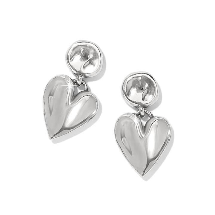 Brighton Cascade Heart Post Drop Earrings-Earrings-Brighton-Market Street Nest, Fashionable Clothing, Shoes and Home Décor Located in Mabank, TX