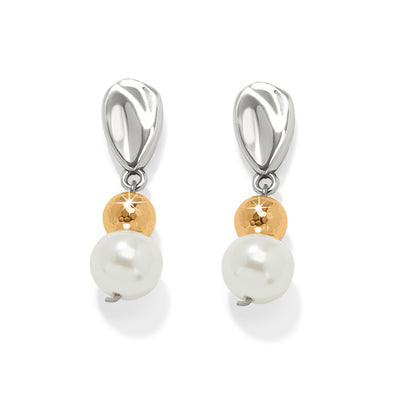 Brighton Cascade Unity Pearl Post Drop Earrings-Earrings-Brighton-Market Street Nest, Fashionable Clothing, Shoes and Home Décor Located in Mabank, TX