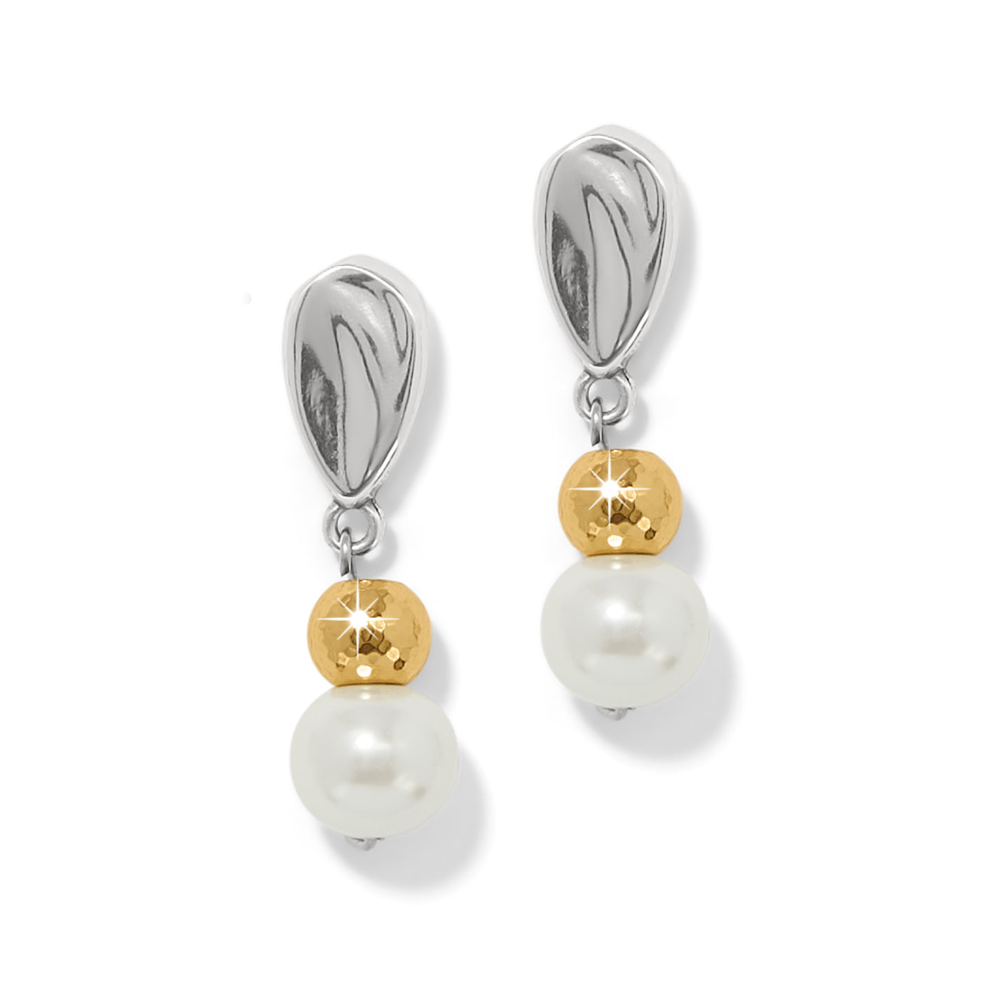 Brighton Cascade Unity Pearl Post Drop Earrings-Earrings-Brighton-Market Street Nest, Fashionable Clothing, Shoes and Home Décor Located in Mabank, TX