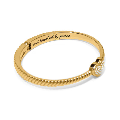 Brighton Celestia Heart Hinged Bangle-Bracelets-Brighton-Market Street Nest, Fashionable Clothing, Shoes and Home Décor Located in Mabank, TX