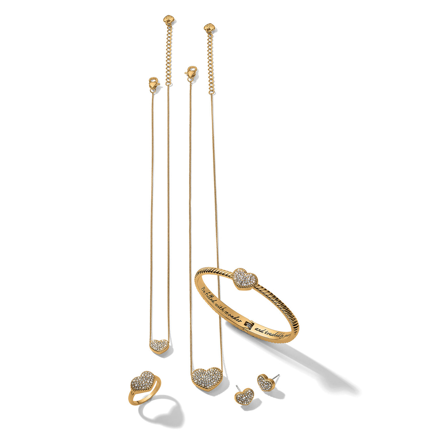 Brighton Celestia Heart Hinged Bangle-Bracelets-Brighton-Market Street Nest, Fashionable Clothing, Shoes and Home Décor Located in Mabank, TX