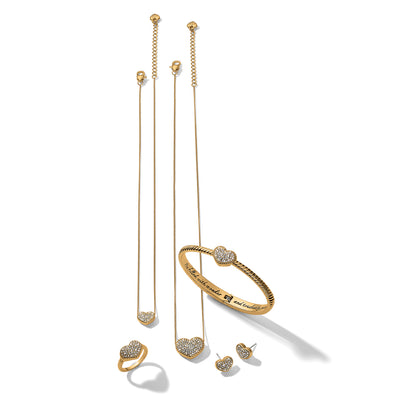 Brighton Celestia Heart Hinged Bangle-Bracelets-Brighton-Market Street Nest, Fashionable Clothing, Shoes and Home Décor Located in Mabank, TX