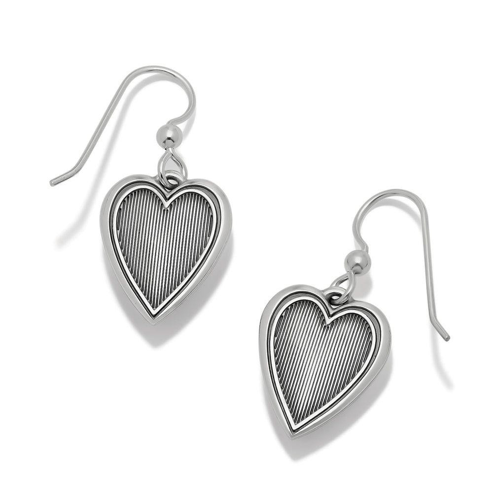 Brighton Colormix Heart Blues French Wire Earrings-01-Jewelry-Brighton-Market Street Nest, Fashionable Clothing, Shoes and Home Décor Located in Mabank, TX