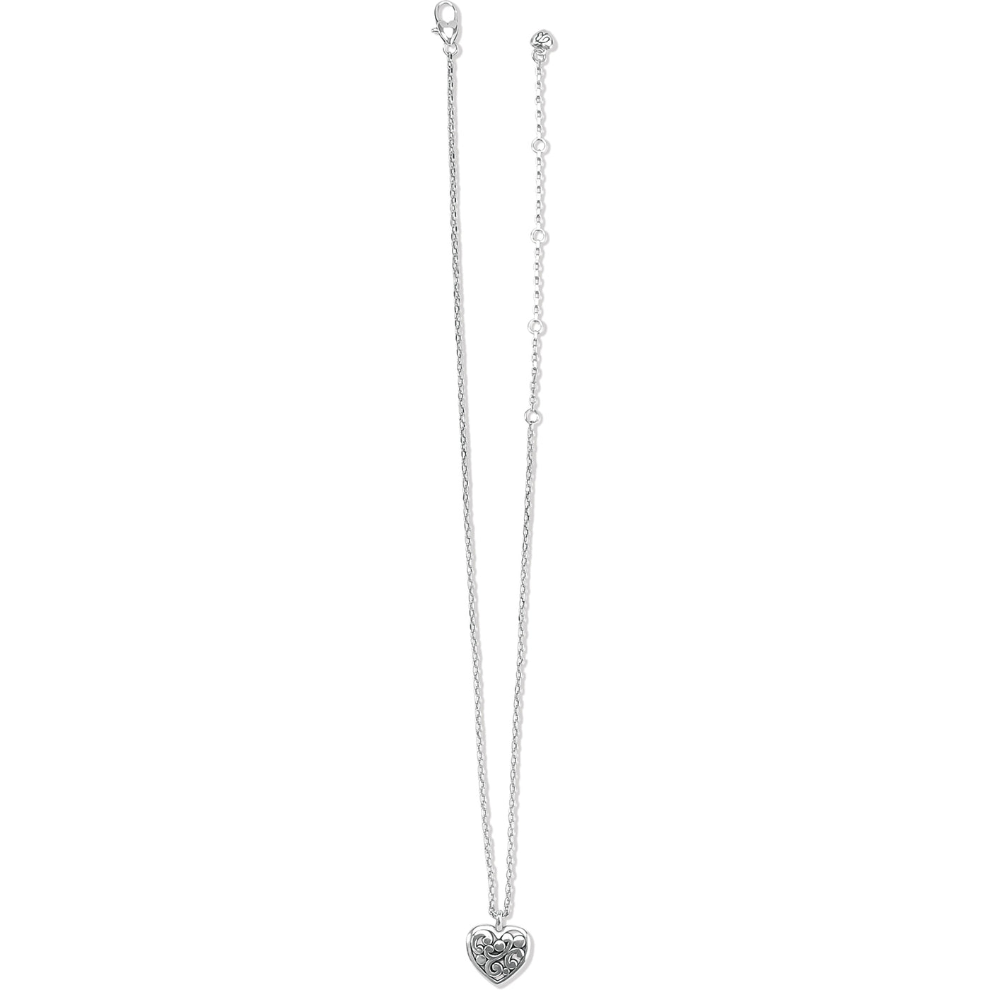 Brighton Contempo Heart Petite Necklace-Necklaces-Brighton-Market Street Nest, Fashionable Clothing, Shoes and Home Décor Located in Mabank, TX