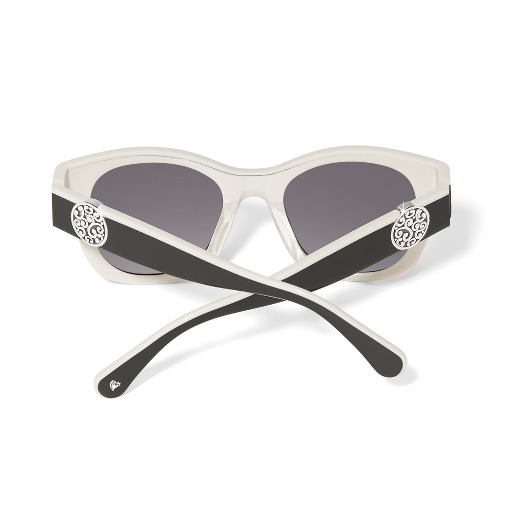 Brighton Contempo Medallion Dual Tone Sunglasses-06-Accessories-Brighton-Market Street Nest, Fashionable Clothing, Shoes and Home Décor Located in Mabank, TX