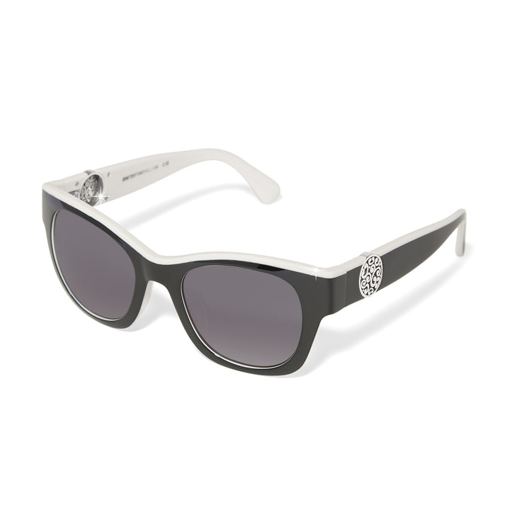 Brighton Contempo Medallion Dual Tone Sunglasses-06-Accessories-Brighton-Market Street Nest, Fashionable Clothing, Shoes and Home Décor Located in Mabank, TX