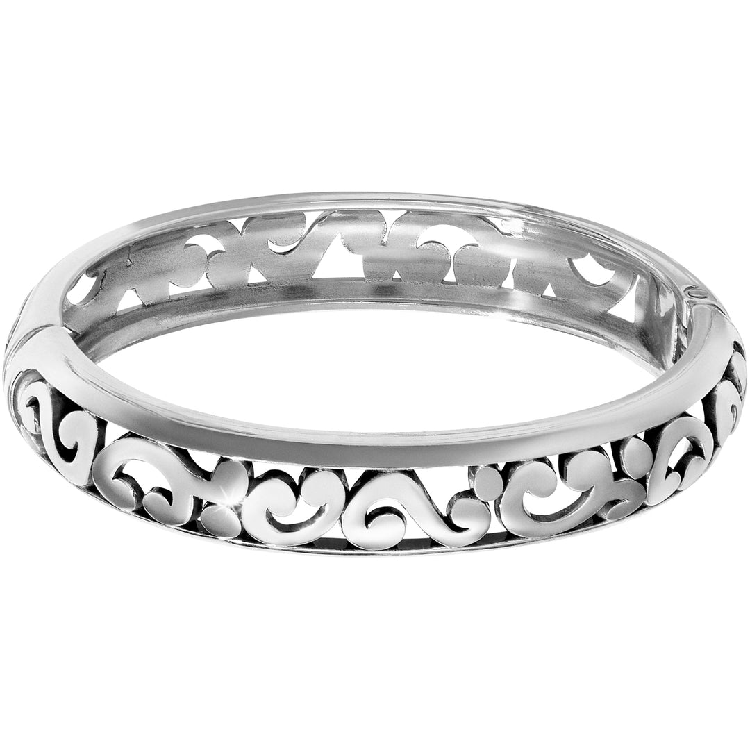 Contempo Medium Hinged Bangle-Bracelets-Brighton-Market Street Nest, Fashionable Clothing, Shoes and Home Décor Located in Mabank, TX