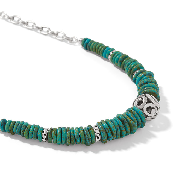 Brighton Contempo Sonora Verde Blue Disc Necklace-01-Jewelry-Brighton-Market Street Nest, Fashionable Clothing, Shoes and Home Décor Located in Mabank, TX