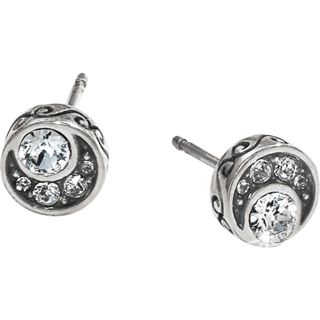 Brighton Crescent Mini Post Earrings-01-Jewelry-Brighton-Market Street Nest, Fashionable Clothing, Shoes and Home Décor Located in Mabank, TX