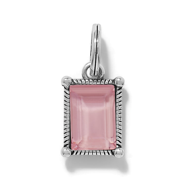 Brighton Cristela Amulet | Silver-Light Rose-01-Jewelry-Brighton-Market Street Nest, Fashionable Clothing, Shoes and Home Décor Located in Mabank, TX