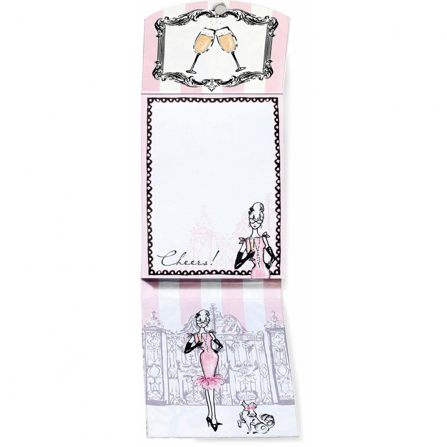 Brighton Drink Champagne Notepad-Home & Gifts-Brighton-Market Street Nest, Fashionable Clothing, Shoes and Home Décor Located in Mabank, TX