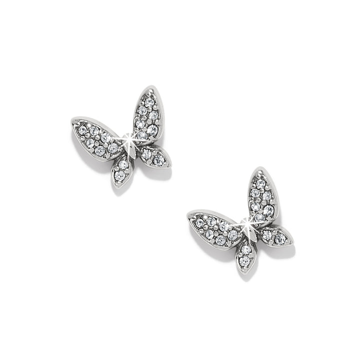 Brighton Enchanting Butterfly Post Earrings - Silver-01-Jewelry-Brighton-Market Street Nest, Fashionable Clothing, Shoes and Home Décor Located in Mabank, TX