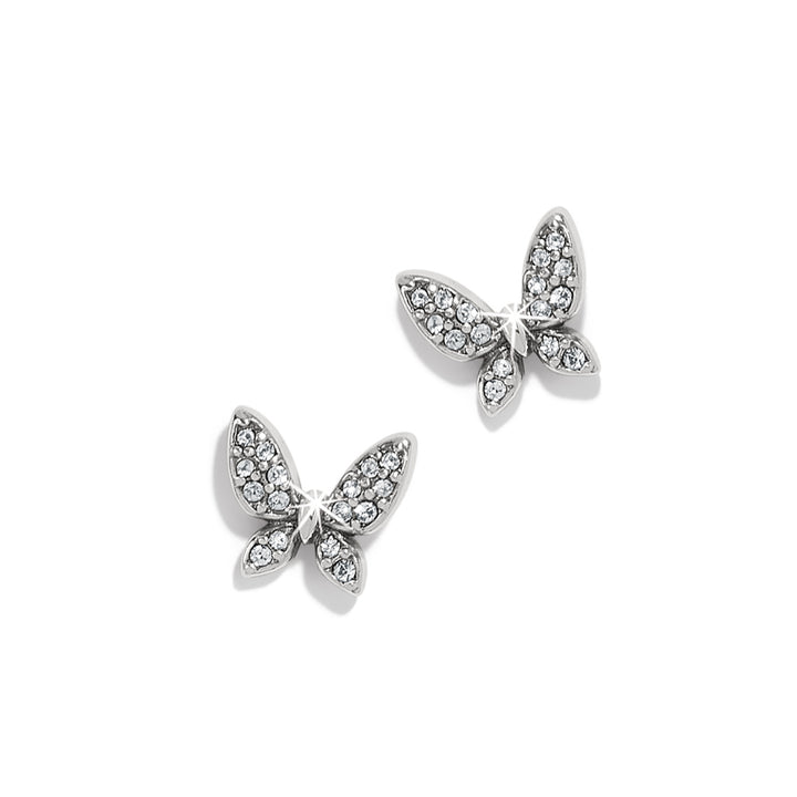 Brighton Enchanting Butterfly Post Earrings - Silver-01-Jewelry-Brighton-Market Street Nest, Fashionable Clothing, Shoes and Home Décor Located in Mabank, TX