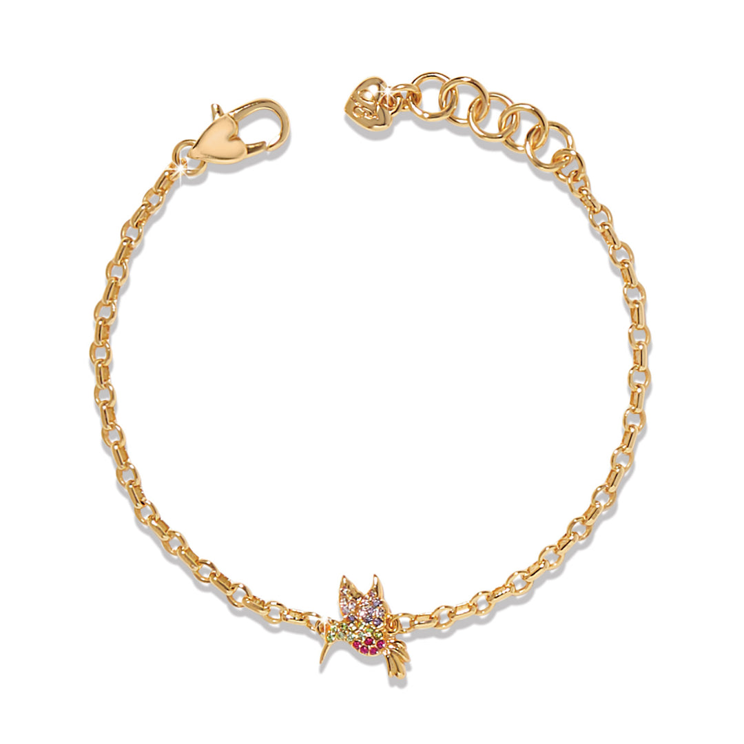 Brighton Enchanting Gem Hummingbird Bracelet-01-Jewelry-Brighton-Market Street Nest, Fashionable Clothing, Shoes and Home Décor Located in Mabank, TX