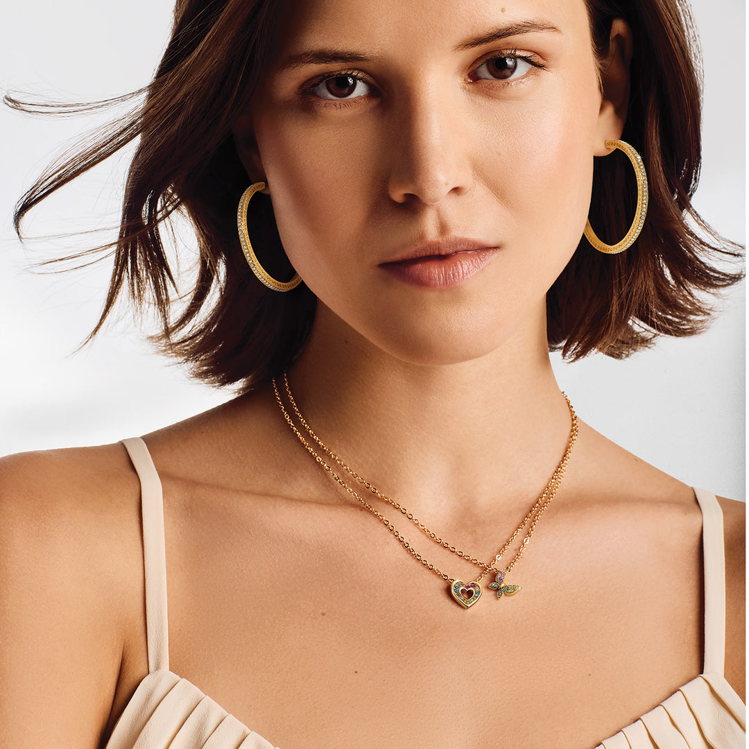 Brighton Enchanting Gem Hummingbird Necklace-01-Jewelry-Brighton-Market Street Nest, Fashionable Clothing, Shoes and Home Décor Located in Mabank, TX