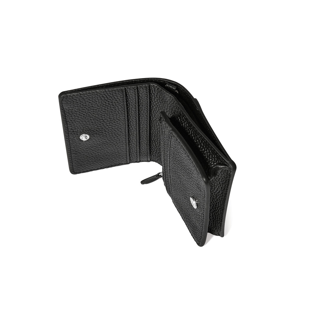 Brighton Everbloom Noir Small Wallet-07-Handbags-Brighton-Market Street Nest, Fashionable Clothing, Shoes and Home Décor Located in Mabank, TX
