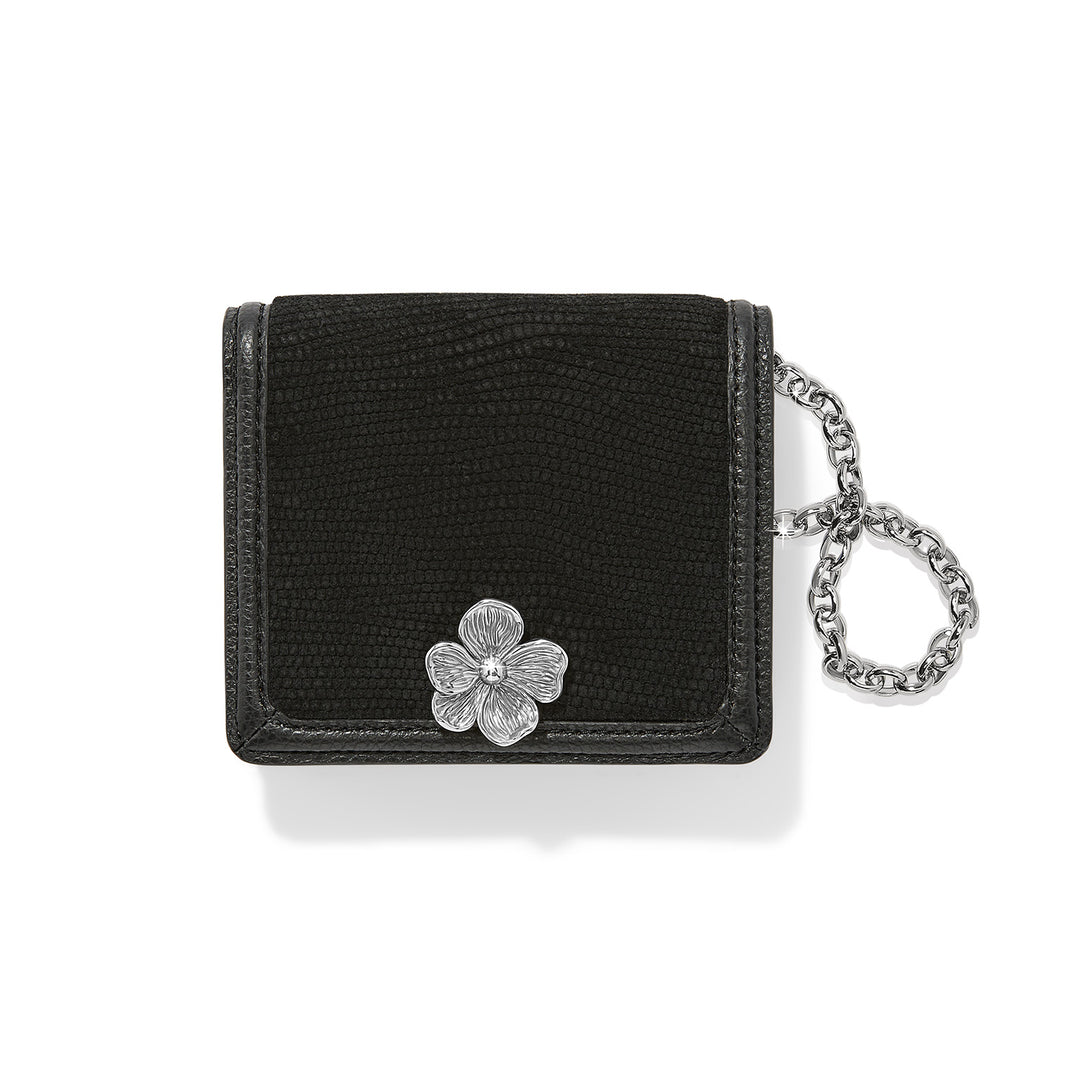 Brighton Everbloom Noir Small Wallet-07-Handbags-Brighton-Market Street Nest, Fashionable Clothing, Shoes and Home Décor Located in Mabank, TX