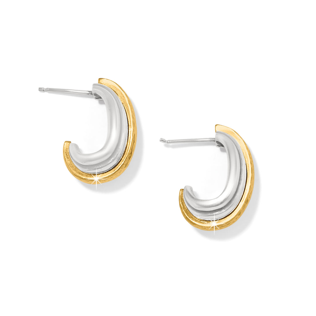 Brighton Ferrara Deco Small Hoop Earrings-01-Jewelry-Brighton-Market Street Nest, Fashionable Clothing, Shoes and Home Décor Located in Mabank, TX