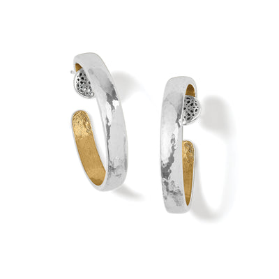 Brighton Ferrara Entrat Small Hoop Earrings-Earrings-Brighton-Market Street Nest, Fashionable Clothing, Shoes and Home Décor Located in Mabank, TX