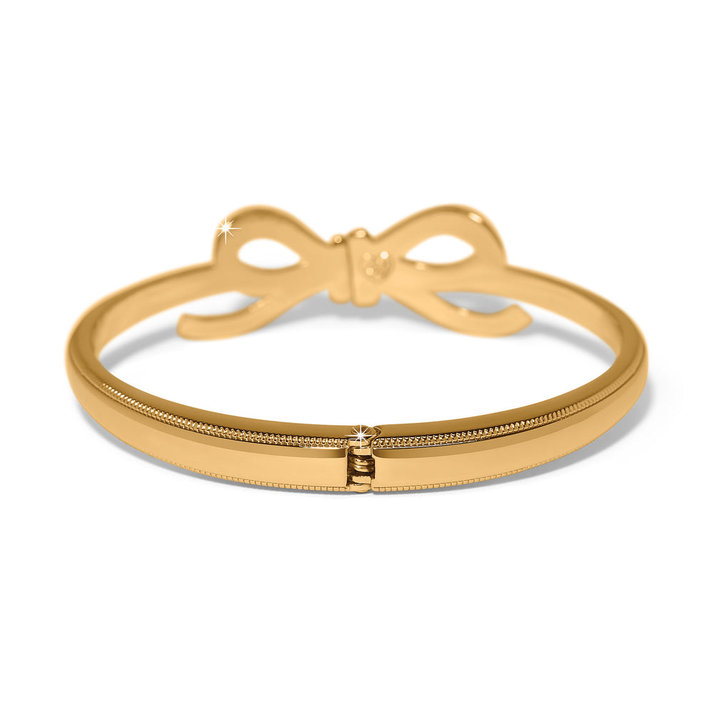 Brighton Illumina Bow Hinged Bangle-01-Jewelry-Brighton-Market Street Nest, Fashionable Clothing, Shoes and Home Décor Located in Mabank, TX