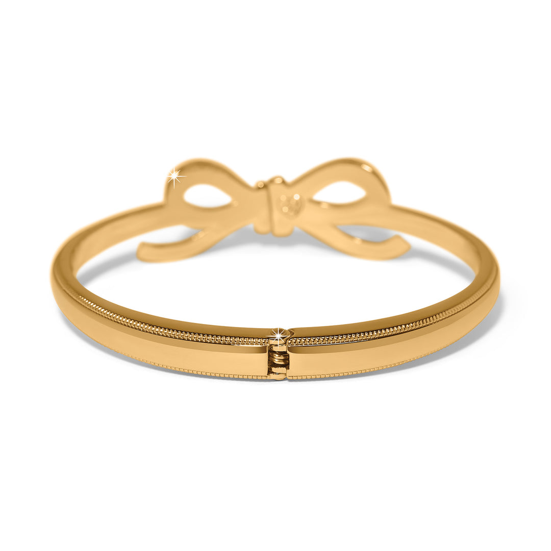 Brighton Illumina Bow Hinged Bangle-01-Jewelry-Brighton-Market Street Nest, Fashionable Clothing, Shoes and Home Décor Located in Mabank, TX