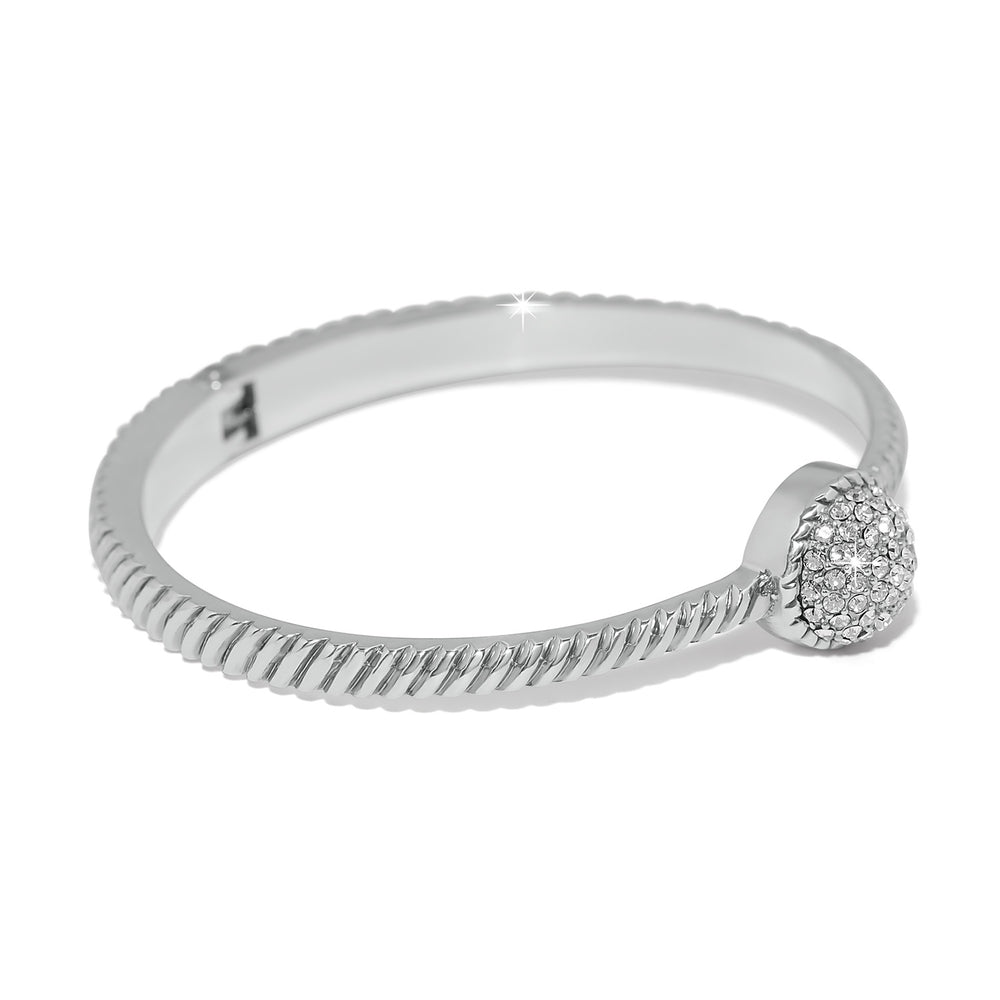 Brighton Illumina Celeste Dome Hinged Bangle-Bracelets-Brighton-Market Street Nest, Fashionable Clothing, Shoes and Home Décor Located in Mabank, TX