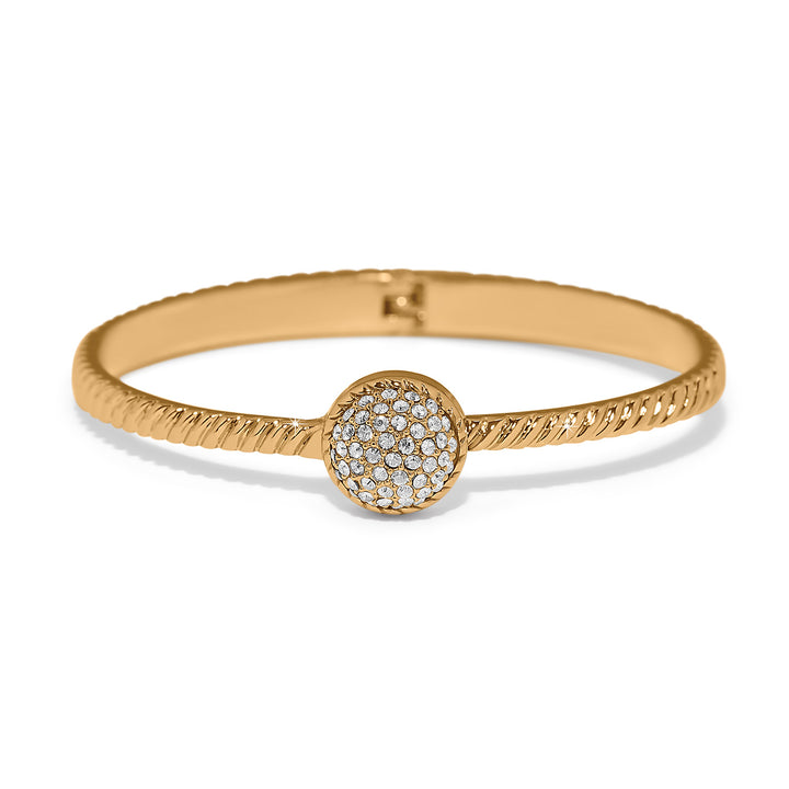 Brighton Illumina Celeste Dome Hinged Bangle-Bracelets-Brighton-Market Street Nest, Fashionable Clothing, Shoes and Home Décor Located in Mabank, TX