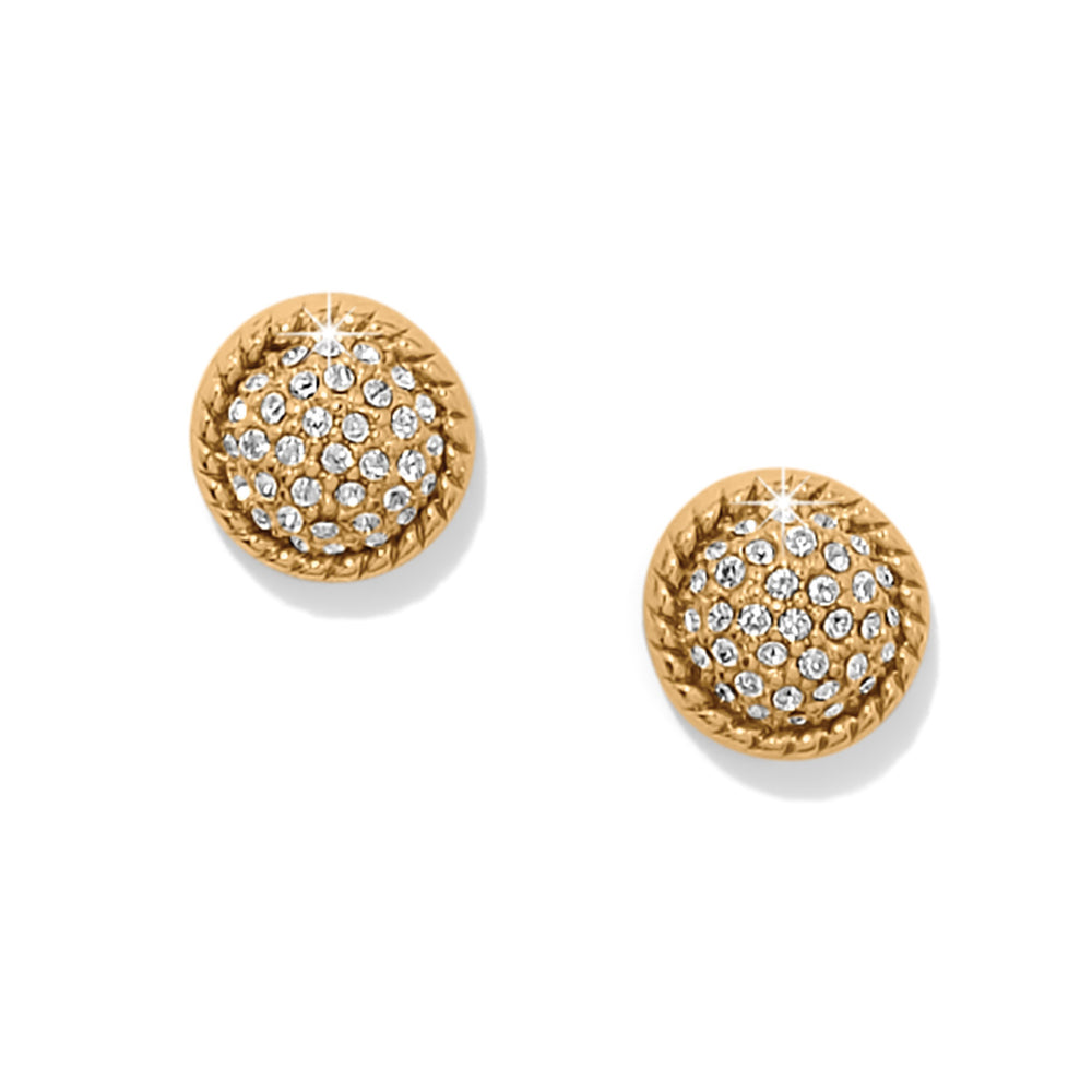 Brighton Illumina Celeste Dome Post Earrings-Earrings-Brighton-Market Street Nest, Fashionable Clothing, Shoes and Home Décor Located in Mabank, TX