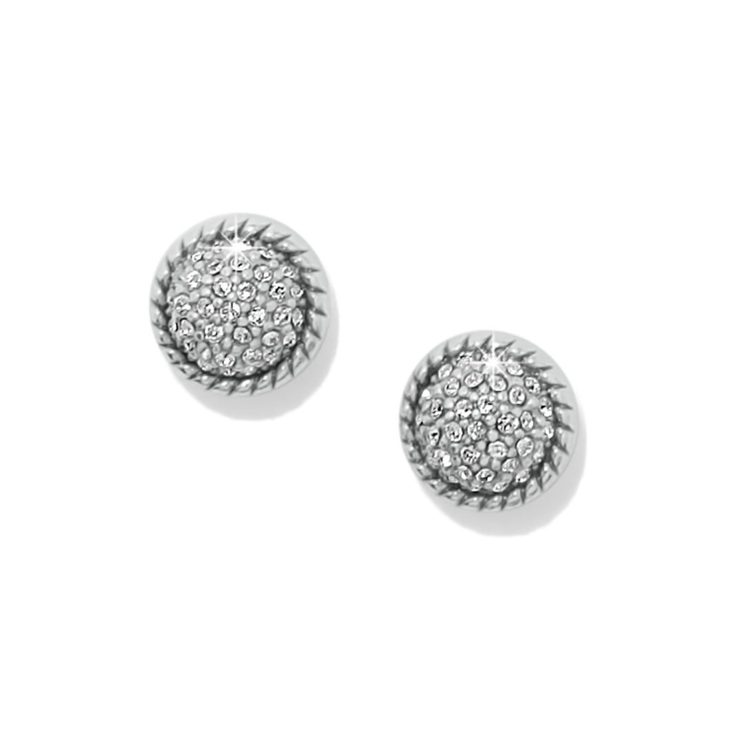 Brighton Illumina Celeste Dome Post Earrings-Earrings-Brighton-Market Street Nest, Fashionable Clothing, Shoes and Home Décor Located in Mabank, TX