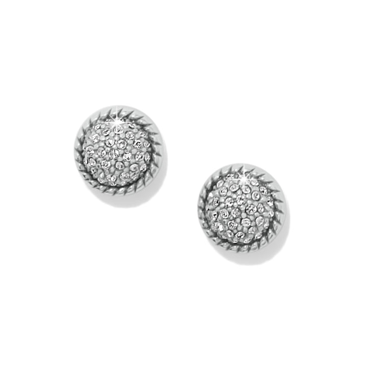 Brighton Illumina Celeste Dome Post Earrings-Earrings-Brighton-Market Street Nest, Fashionable Clothing, Shoes and Home Décor Located in Mabank, TX